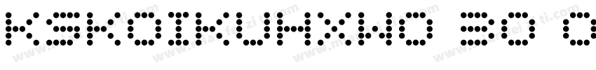 KSKOIKUHXW0 30 00字体转换